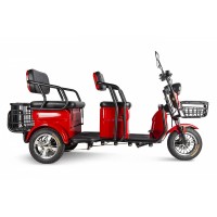 Электротрицикл Rutrike Экипаж 60V650W Красный