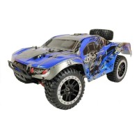 Радиоуправляемый шорт-корс Remo Hobby EX3 Brushless UPGRADE (синий) 4WD 2.4G 1/10 RTR